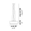 Bot 45 Suspension Lamp