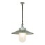 Well Glass Pendant With Visor - Frosted Glass