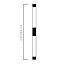 Wall Mounted Tube - Plain (1 Point)