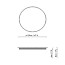 Lite Hole Ceiling Lamp - 120 cm