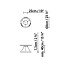 R2 S60 Suspension Lamp - With Flat Canopy