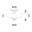 Country Ceiling Lamp - A