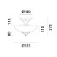 Country Ceiling Lamp - B