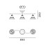 Fior Di Pizzo Ceiling Lamp - B