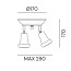 Mini Spot Ceiling Lamp - D