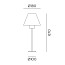 Fiordo Small Outdoor Floor Lamp