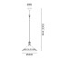Fior Di Pizzo Large Suspension Lamp