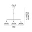 Fior Di Pizzo Suspension Lamp - E