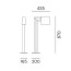 Saint Tropez Small Outdoor Floor Lamp