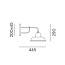 Contrada Wall Lamp - A