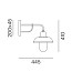 Contrada Outdoor Wall Lamp - A