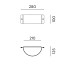 Decori Small Outdoor Wall Lamp - A