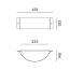 Decori Large Outdoor Wall Lamp - A