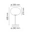 Glo-Ball 1 Table Lamp