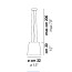 Naxos 50 Suspension Lamp