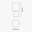Ghost 4965 Table Lamp