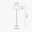Warm 4905 Floor Lamp
