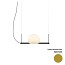 Circ Suspension Lamp - T-3714S With Surface Canopy