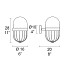 Pill Wall Lamp - 7237/A1
