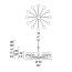 Papillon Chandelier 7207/12 - 90 cm