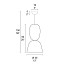 Pineapple Suspension Lamp - 7214/1