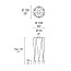 Rain Suspension Lamp - 7379/6