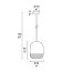 Balloton Suspension Lamp - 7213/1 Pill