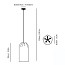 Agasallo 1 Outdoor Suspension Lamp