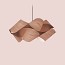 Swirl Large Pendant - Matte Black Canopy