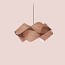 Swirl Small Pendant - Matte Black Canopy