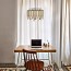 Maruja Suspension Lamp - Matt Black Canopy