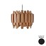 Maruja Suspension Lamp - Matt Black Canopy