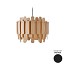 Maruja Suspension Lamp - Matt Black Canopy