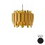 Maruja Suspension Lamp - Matt Black Canopy