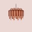 Maruja Suspension Lamp - Matt Black Canopy