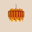Maruja Suspension Lamp - Matt Nickel Canopy