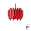 Maruja Suspension Lamp - Matt Nickel Canopy