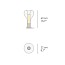 Eris Table Lamp - Aluminium