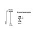 Ginger B 20/63 Outdoor Floor Lamp - Fixed