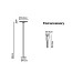 Ginger B 20/86 Outdoor Floor Lamp - Ground Buried
