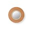 Lens Circular Wall Lamp - Matt Ivory