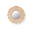 Lens Circular Wall Lamp - Matt Ivory