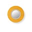 Lens Circular Wall Lamp - Matt Ivory
