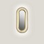 Lens Oval Wall Lamp - Gold