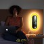 Lens Oval Wall Lamp - Matt Black