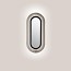 Lens Oval Wall Lamp - Matt Black