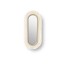 Lens Oval Wall Lamp - Matt Ivory