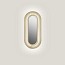 Lens Oval Wall Lamp - Matt Ivory