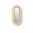 Lens Oval Wall Lamp - Matt Ivory