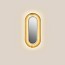 Lens Oval Wall Lamp - Matt Ivory
